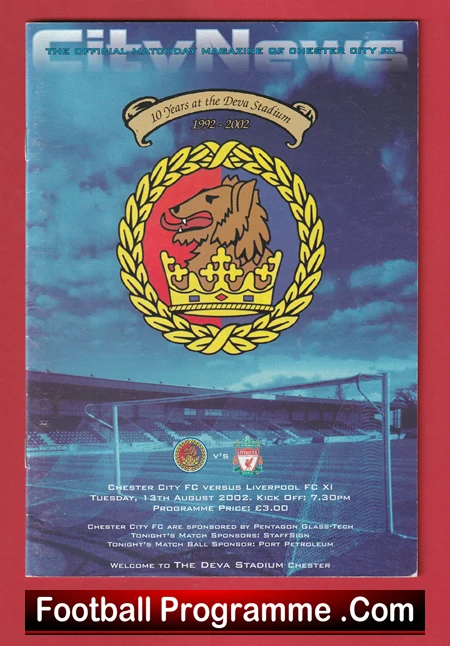 Chester City v Liverpool 2002 - Centenary - Image 2