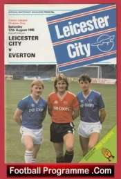 Leicester City v Everton 1985 – Gary Lineker Debut Everton