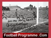 Newcastle Malcolm MacDonald Autograph Signed Picture – Hattrick