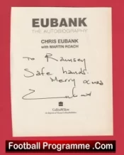 Chris Eubank British Boxing Autograph SIGNED