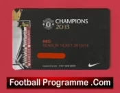 Manchester United Official Season Ticket Plastic Members Cards X 2