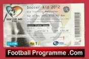 Soccer Aid at Manchester United Old Trafford 2012 Football Ticket