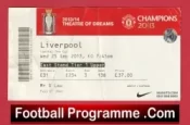 Manchester United v Liverpool 2013 – Football Ticket