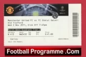 Manchester United v Otelul Galati 2011 – Football Ticket