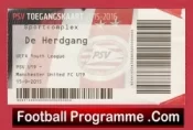 PSV Eindhoven v Manchester United 2015 – Netherlands Holland Ticket U19