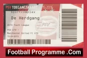 PSV Eindhoven v Manchester United 2015 – Netherlands Holland Ticket U19
