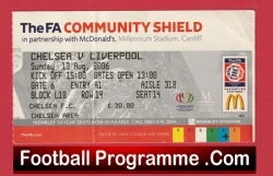 ✅Manchester City v Chelsea 2018 – Community Shield Match Ticket Manchester City v Chelsea 2018 - Community Shield Match Ticket Football Programme .COM Football Programmes Memorabilia Football Programme .COM Football Programmes Memorabilia
