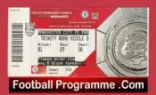 Manchester City v Chelsea 2012 – Community Shield Match Ticket