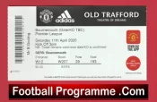 Manchester United v Bournemouth 2020 – Ticket BCD Covid Postponed