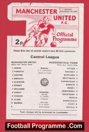 Manchester United v Huddersfield Town 1976 – Man Utd Reserve Albiston