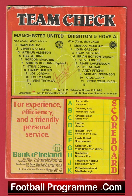 George Best Autograph Signed Football Programme - Image 3