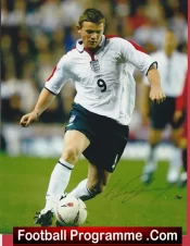 Manchester United England Wayne Rooney Autograph Signed Man Utd