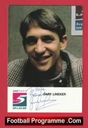 Gary Lineker BBC Radio 5 Live Signed Autograph Picture