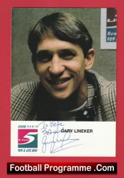 Gary Lineker BBC Radio 5 Live Signed Autograph Picture