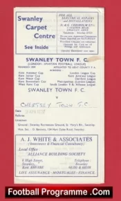 Swanley Town v Chertsey Town 1976