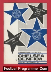 Chelsea v Benfica 1964 – Stamford Bridge