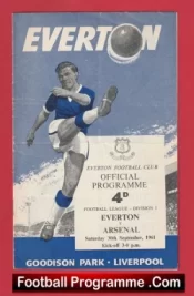 Everton v Arsenal 1961 – 1960s