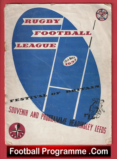 Great Britain Rugby v Australia 1951 - Festival Of Britain - Image 2