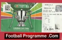Aston Villa v Tottenham 2020 – Legaue Cup Final Ticket