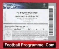 Bayern Munich v Manchester United 2014 – Football Ticket Germany