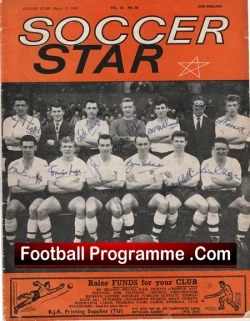Bolton Wanderers Football Club Multi Autographed Signed Team Picture 1961 - football memorabilia
