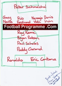 Manchester United Alan Keegan - Voice Of Old Trafford - Dream Team - football programme