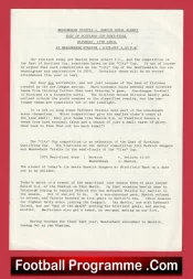 Meadowbank Thistle v Hawick Royal Albert 1976 – Multi Signed Autographed