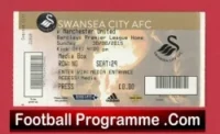 Swansea City v Manchester United 2015 – Football Ticket