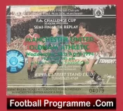 Oldham Athletic v Manchester United 1994 – Ticket Semi Final Replay