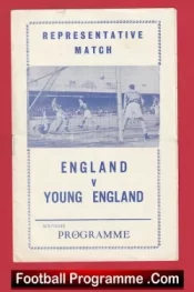 England v Young England 1963 – Pirate + Bobby Charlton