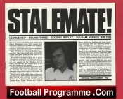 Fulham v Bolton Wanderers 1976 – Cup Replay Bobby Moore Sent Off