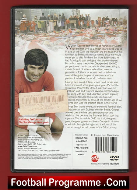 George Best - A Genius and A Legend DVD 2012 - Image 3