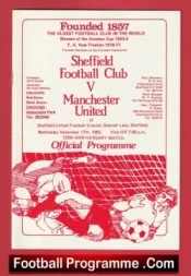 Sheffield United v Manchester United 1982 – 125th Anniversary Match