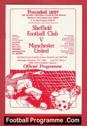 Sheffield United v Manchester United 1982 – 125th Anniversary Match