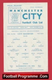 Manchester City v Manchester United 1966 – Reserves Brian Kidd