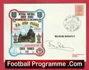 Manchester United Bryan Robson Autographed Signed FDC Cup Final 1983
