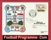 Manchester United Bryan Robson Autographed Signed FDC FA Cup Final 1983