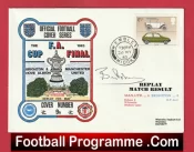 Manchester United Bryan Robson Autographed Signed FDC FA Cup Final 1983