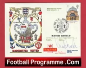Manchester United Gary Pallister Autographed Signed FDC FA Cup Final 1990