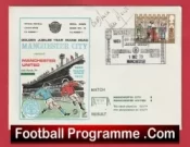Manchester United Lou Macari Autographed Signed FDC v Man City 1974