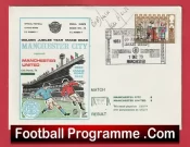 Manchester United Lou Macari Autographed Signed FDC v Man City 1974