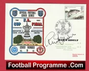 Manchester United Ron Atkinson Autographed Signed FDC FA Cup Final 1983