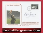 Manchester United David Sadler Autographed Signed FDC League Champions 1967