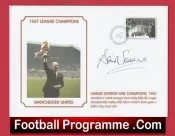 Manchester United David Sadler Autographed Signed FDC League Champions 1967