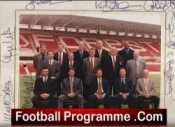 Nottingham Forest Football Club Multi Autographed Team Picture Cup Winners