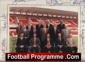 Nottingham Forest Football Club Multi Autographed Team Picture Cup Winners
