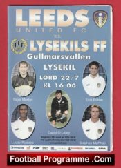 Lysekils v Leeds United 1998 – Sweden