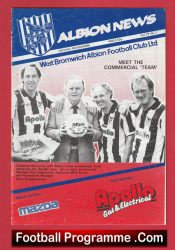 West Bromwich Albion v SC Mazda 1987 – Friendly Match Japan Team