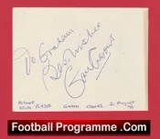 Tottenham Hotspur Garth Crooks Signed Autograph + John Robertson