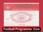 Manchester United v QPR 1992 – Football Ticket